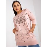 RELEVANCE Blouse-RV-BZ-7036.02P-light pink Cene