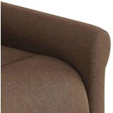  Naslanjač s funkcijo vstajanja rjavo blago | Shoptok.si