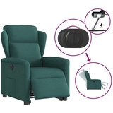  Električni naslonjač na podizanje tkanina tamnozeleni | shoptok.hr