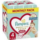 Pampers pelene premium pants msb 4 114kom Cene