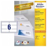Avery Zweckform Univerzalne etikete A5 97 x 42,3 mm Cene