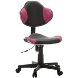 MID.YOU Mladinski Vrtljivi Stol Kiddy Gti 2, Siva, Roza | Shoptok.si