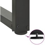  Noge za konzolni stol T-oblika 2 kom antracit 25x28x(72-73) cm čelik | shoptok.hr