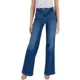 Kavbojke bootcut B.UP GOOD FLARE H.W. UA6160 D0264 Modra