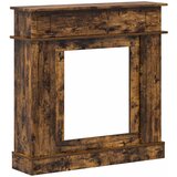  Okvir za kamin Dimljeni hrast 102 x 26 x 100 cm | shoptok.hr