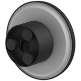  LED spoljašnje zidno svetlo PIATTA LED/12W/230V 3000/4000/6000K IP44 crna | Eponuda.com