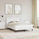 Okvir za krevet Bijela 120 x 190 cm Umjetna koža - Bijela 120 x 190 cm