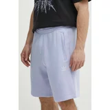 Adidas Kratke hlače moške, vijolična barva, IR7816
