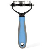 INF Dvostranski glavnik za odstranjevanje dlake pri hišnih ljubljenčkih Blue L, (5000125073) | Shoptok.si