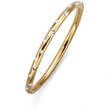 Ženska oliver weber next gold crystal zlatna narukvica sa swarovski belim kristalom ( 32173g )