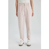 Defacto Paperbag Fit Woven Trousers