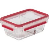 Emsa Clip&Close Glass Food Container 800 ml red Cijene