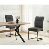 MID.YOU Set Nihajnih Stolov Frieda, Antracit, 2 Kos | Shoptok.si