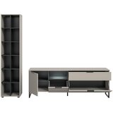 Livetastic DNEVNI REGAL, črna, kašmir | Shoptok.si