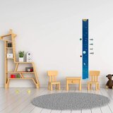 EPICPRODUCTION Visinometar za decu "svemir" (do 150 cm, drveni, samolepljivi) | ePonuda.com