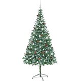  Umjetno božićno drvce s stalakom Zelena 210 cm PVC i čelik | shoptok.hr