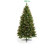  Umjetno božićno drvce - BEATA zlatna s češerima - 240cm | shoptok.hr