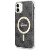  originalni guess ovitek GUHMN61H4STK z magsafe za iphone 11 / iphone xr - črn Cene