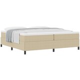 vidaXL okvir kreveta svijetlosiva siva 200x200 cm od kordura | shoptok.hr