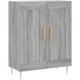  Visoka komoda siva sonome 69,5x34x180 cm od konstruiranog drva | shoptok.hr