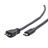  USB 3.0 kabal Type-C MicroBM/CM, 1m, BLACK, GEMBIRD CCP-USB3-mBMCM-1M | Eponuda.ba