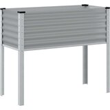  Vrtna sadilica siva 100x41x90 cm čelična | shoptok.hr