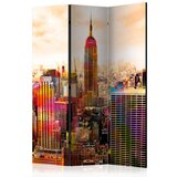  Paravan u 3 dijela - Colors of New York City III [Room Dividers] 135x172 Cijene