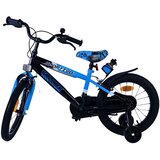Volare dječji bicikl Sportivo 16" crno-plavi s dvije ručne kočnice | shoptok.hr