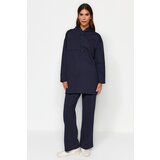 Trendyol Navy Blue Hooded Knitted Tracksuit Set | shoptok.hr