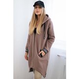 Kesi Mocca hoodie with zipper Cijene