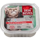 DEIN BESTES Junior kompletna hrana za mačiće - govedina u sosu 100 g Cene