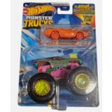 Hot Wheels die cast monster trucks 1:64 pink