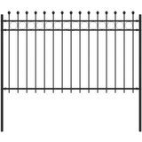  Ograda u obliku prstena Crna 200 x 130 cm | shoptok.hr