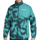 Adidas muška jakna mt print wind j, tirkizna Cene