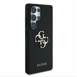 Guess PU Grained 4G Metal Logo Zadní Kryt pro Samsung Galaxy S25 Ultra Black Ovitek za telefon Vijolična | Shoptok.si