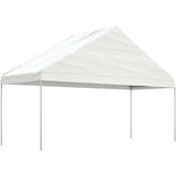 vidaXL Paviljon s streho bel 13,38x5,88x3,75 m polietilen | Shoptok.si