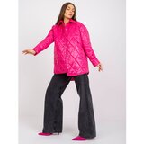 Fashion Hunters Pink Callie RUE PARIS transitional quilted jacket | shoptok.hr