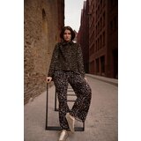 Marisse Brown Viscose Trousers With A Belt | ePonuda.com