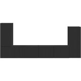 4 pcs Črna - - črna - 71.53 - 98 x 31 x 29,5 cm - 2025-vidaXL-Uvoz_2 | Shoptok.si