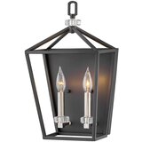 Quintiesse Hinkley Stinson Viseča stropna svetilka Lanterns črna s poliranim nikljem, (22097879) | Shoptok.si