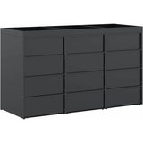  Skladištenje kanti za 3 kante Antracit 204 x 77,5 x 121,5 cm | shoptok.hr