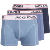 Jack & Jones Boksarice marine / svetlo modra / temno rdeča / bela Cene
