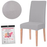  Navlaka za stolicu od spandexa, svijetlosiva | shoptok.hr