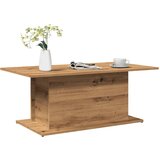 vidaXL Klubska mizica artisan hrast 102x55,5x40 cm inženirski les Cene