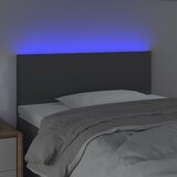  LED uzglavlje tamnosivo 100x5x78/88 cm od tkanine | shoptok.hr