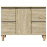 Ormarić za umivaonik boja hrasta sonome 80 x 33 x 60 cm drveni | shoptok.hr