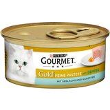 Gourmet Gold Fina pašteta 12 x 85 g - Morski losos & korenje Cene