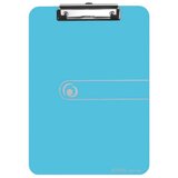 Herlitz Ploča podložna PVC, sa štipaljkom, A4, Easy orga to go, , prozirno plava | shoptok.hr