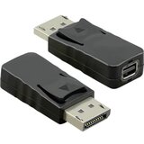 Value 12.99.3160 adapter [1x moški konektor DisplayPort - 1x ženski konektor mini Displayport] črna, (20429469) Cene