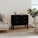 vidaXL Konzolni ormarić crni 90 x 40 x 78 cm od masivne borovine Cijene
